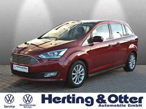 FORD-C-Max-Grand Temp GJR Xenon Kamera Keyless Klima SHZ Navi Freispr  LenkradHZG El Heckklap,Used vehicle