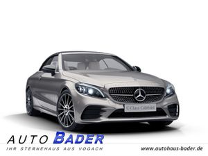 MERCEDES-BENZ-C 220-d Cabrio AMG Line Night Distronic AHK HUD,Подержанный автомобиль