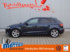 AUDI-A3-Sport 15 TFSI 150 PS LED/NAVI+RFK/VIRTUAL-COCKPIT/PARK-ASSIST/17-ZOLL/CLIMATRONIC,Подержанный автомобиль