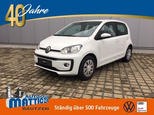 VW-up!-10 Move 4-TÜRER/ASSISTENZ/COMP-PHONE/RFK/TEL-VORB/PDC/GRA/SHZ/KLIMA,Подержанный автомобиль