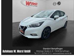 NISSAN-Micra-N-WAY 10 IG-T 5MT 92 PS Sitzheizung PDC Klimaautomatik Licht-Regensensor,Употребявани коли