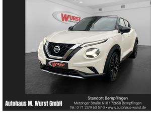 NISSAN-Juke-N-Design 10 DIG-T DCT Propilot SHZ Navi Alcantara  Scheckheftgepflegt,Подержанный автомобиль