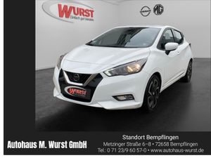 NISSAN-Micra-N-WAY 10 IG-T PDC Navi DAB Klimaaut NISSAN Connect  5mt,Подержанный автомобиль