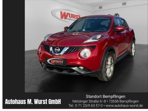 NISSAN-Juke-Acenta 12 DIG-T Navi Rückfahrkamera Temp Scheckheftgepflegt,Подержанный автомобиль