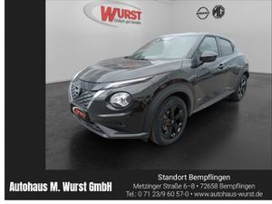 NISSAN-Juke-16 Hybrid N-Connecta 4AMT Winterpaket LED-Scheinw Rückfahrkamera CarPlay I-Key Tempomat,Демонстрационный автомобиль