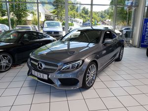 MERCEDES-BENZ-C 250-COUPE AMG LED NAVI SPUR TOTWINKEL PANO,Употребявани коли