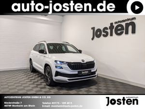 SKODA-Karoq-Sportline 15 TSI Navi Matrix LED AHK ACC DCC,Használtautó