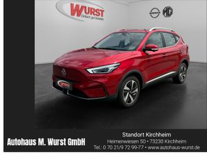 MG-ZS EV-Luxury Elektro130 kW Leder Navi RundumKameras LED-Scheinw PanoramaSchiebeDach Klimaaut,teşhirdeki otomobil