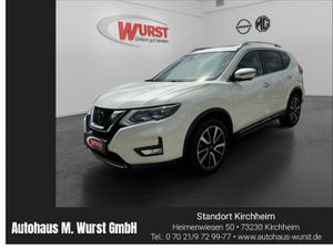 NISSAN-X-Trail-16 DIG-T TEKNA PanoramaSchiebeDach Navi RundKameras LED Klimaaut DAB elektr-LederSitze,Gebrauchtwagen