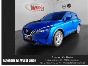 NISSAN-Qashqai-13 DIG-T MHEV 158 PS CVT-Aut Allrad TEKNA Standhzg Abstandshaltetempomat Rundumkameras,Подержанный автомобиль