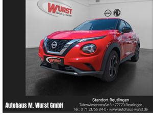 NISSAN-Juke-10 DIG-T EU6d N-Style Klima Multifunktionslenkrad Alufelgen,Демонстрационный автомобиль