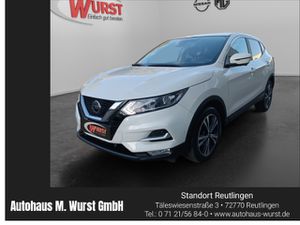 NISSAN-Qashqai-13 DIG-T N-Connecta AHK Navi Rundumsichtkameras I-Key Lichtsensor Regensensor,Gebrauchtwagen