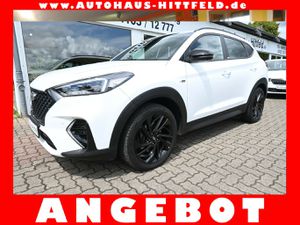 HYUNDAI-Tucson-20 *N-Line* 4WD Aut Leder Navi LED 19Alu,Подержанный автомобиль