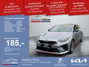 Kia-ProCeed / pro_cee'd-ProCeed 16 T-GDI GT Glasdach Komfort ACC Navi FLA,Véhicule d'occasion