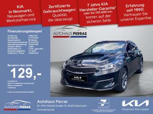 Kia-XCeed-14 T-GDI Platinum Edition Glasdach Leder Navi FLA,Подержанный автомобиль