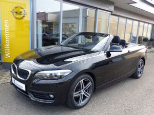 BMW-218-218d Cabrio Aut Sport Line Navi, Sitzh, PDC,,Подержанный автомобиль