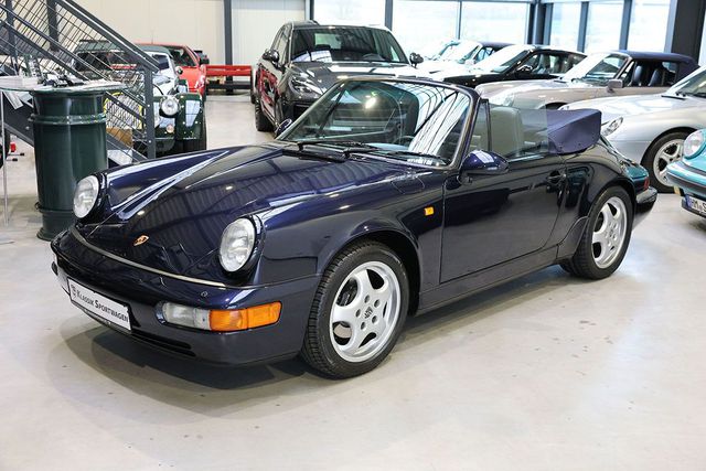 PORSCHE 964 911  C2 Cabriolet, Motorrevision neu, deutsch