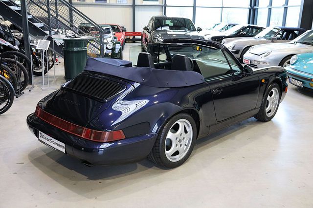 PORSCHE 964 911  C2 Cabriolet, Motorrevision neu, deutsch