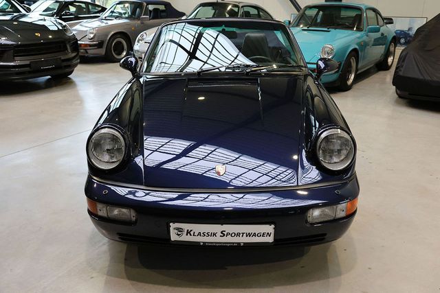 PORSCHE 964 911  C2 Cabriolet, Motorrevision neu, deutsch