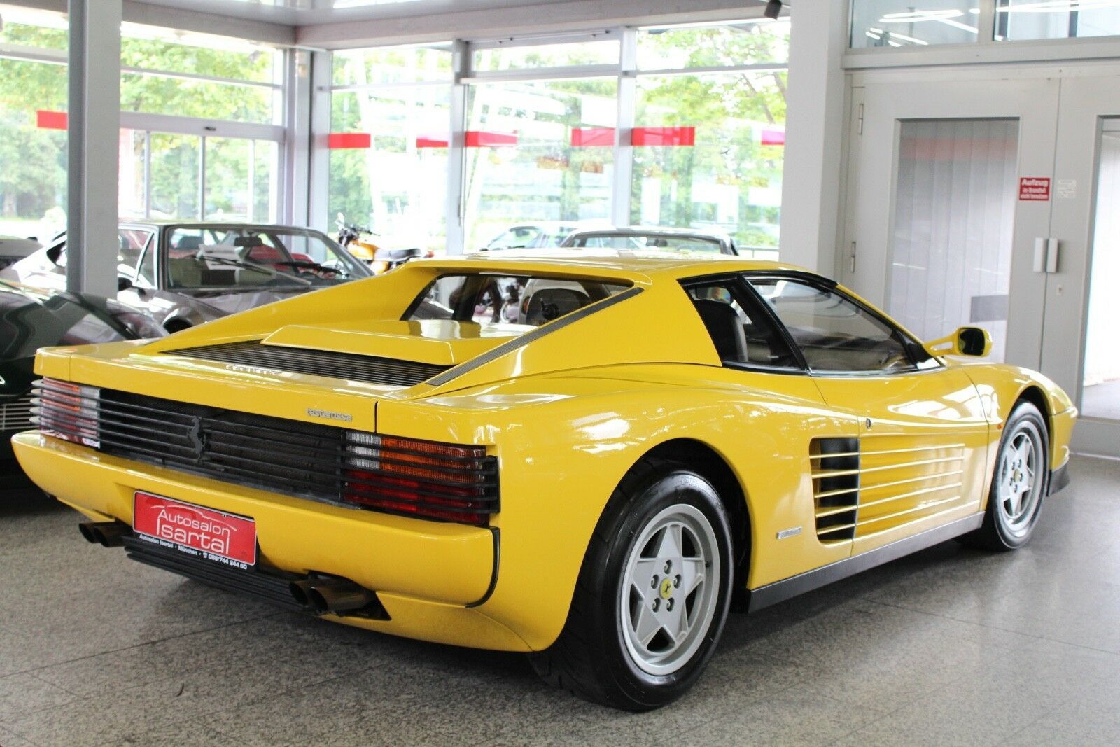 FERRARI Testarossa - giallo - H-Kz + KD NEU