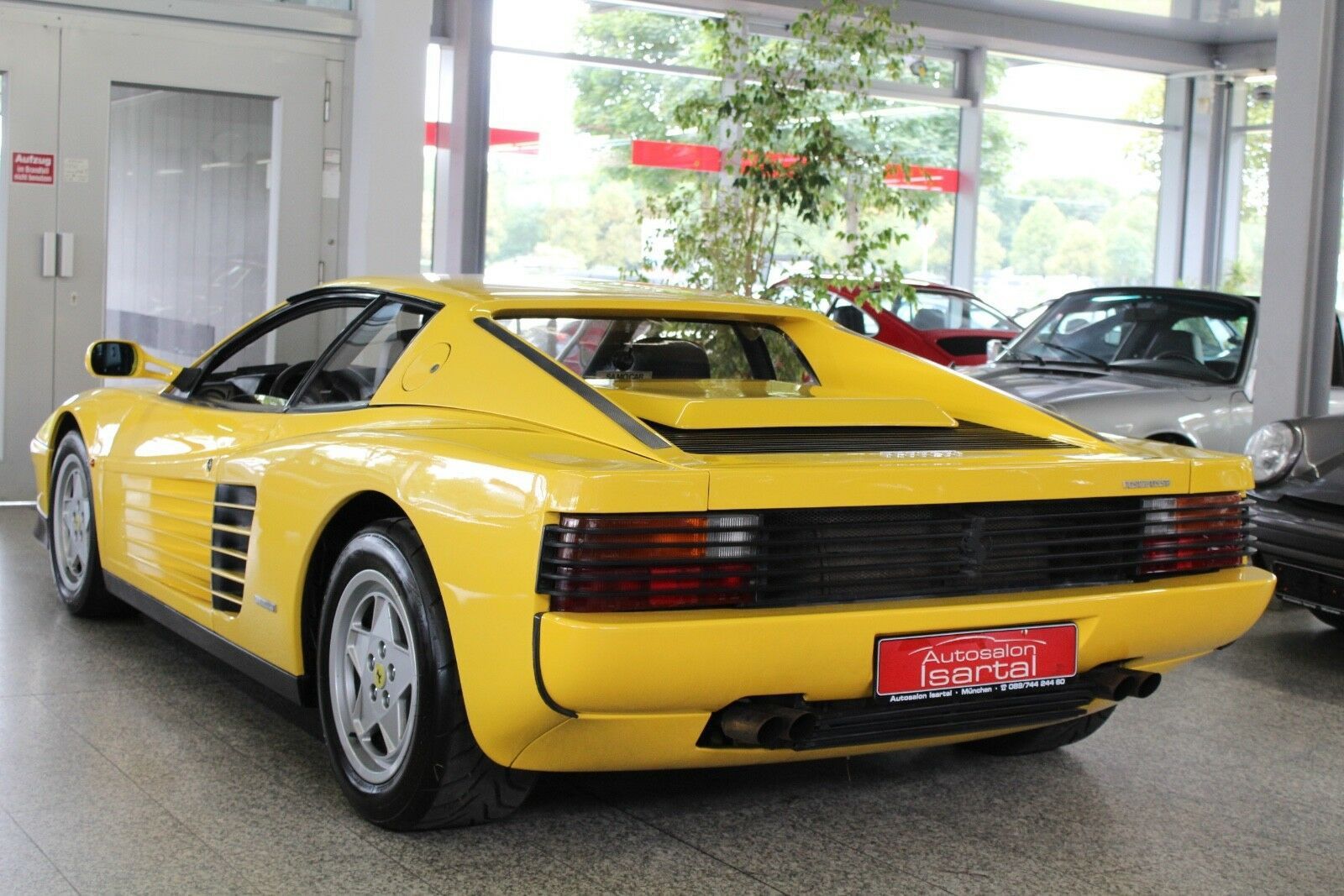 FERRARI Testarossa - giallo - H-Kz + KD NEU