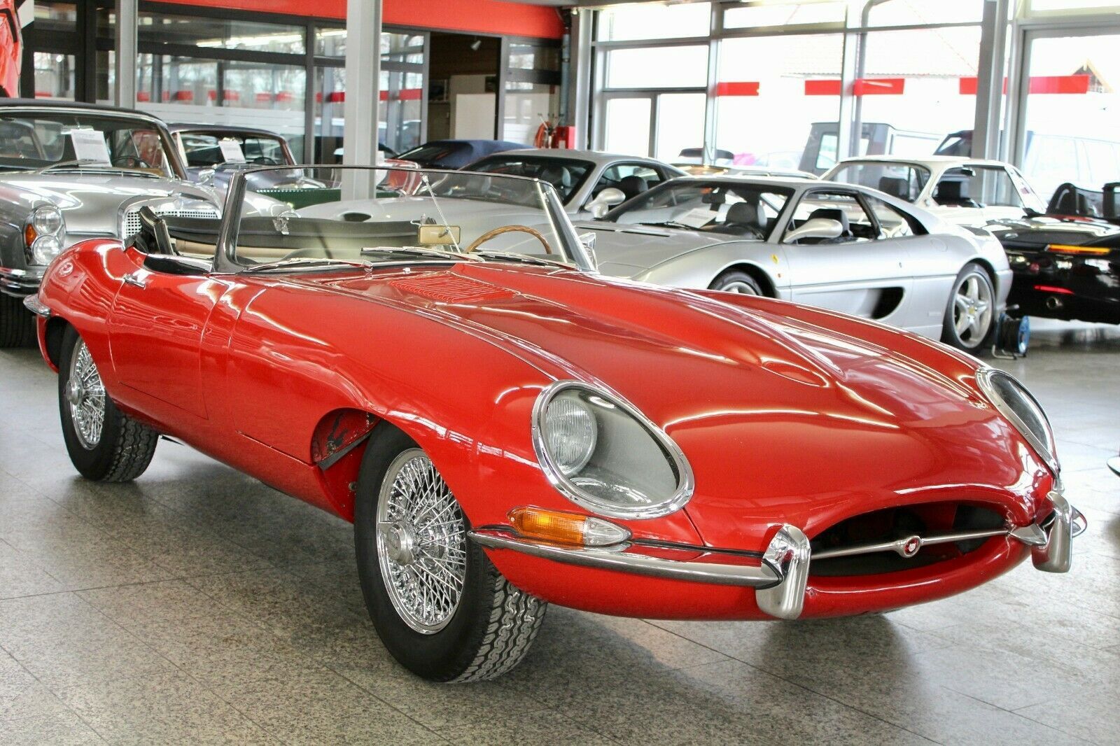 JAGUAR E-Type S1 OTS 3.8  - matching nr. -restauriert