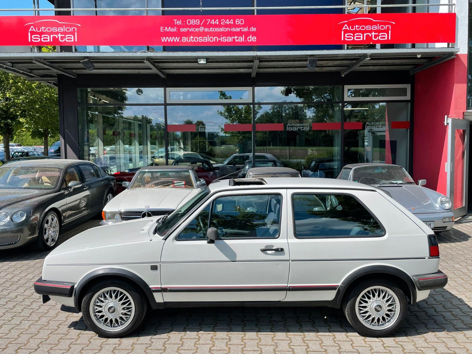 VW Golf 2 GTI -Klima-Schiebedach- Standh.- 1. Hand