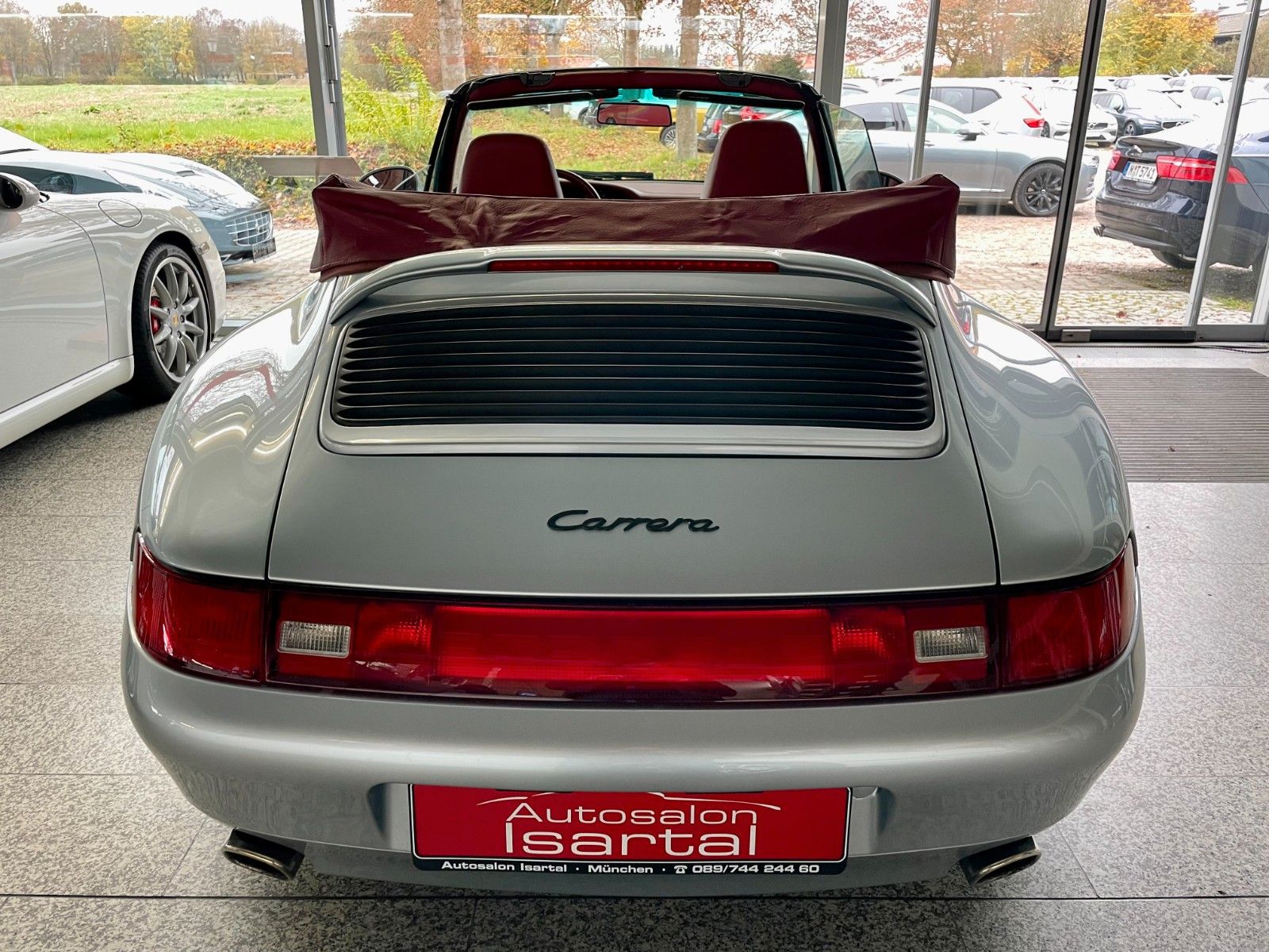 PORSCHE 993 Carrera 2 Cabrio - 6-Gg. - orig. 5tkm!!