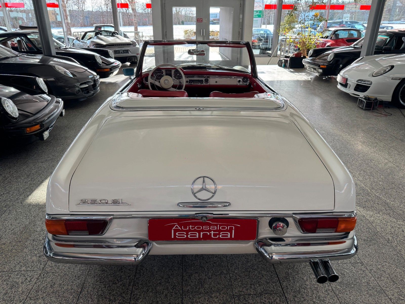 MERCEDES-BENZ 250 SL Pagode - HT + ST - dt. Fzg.-H-Kz.