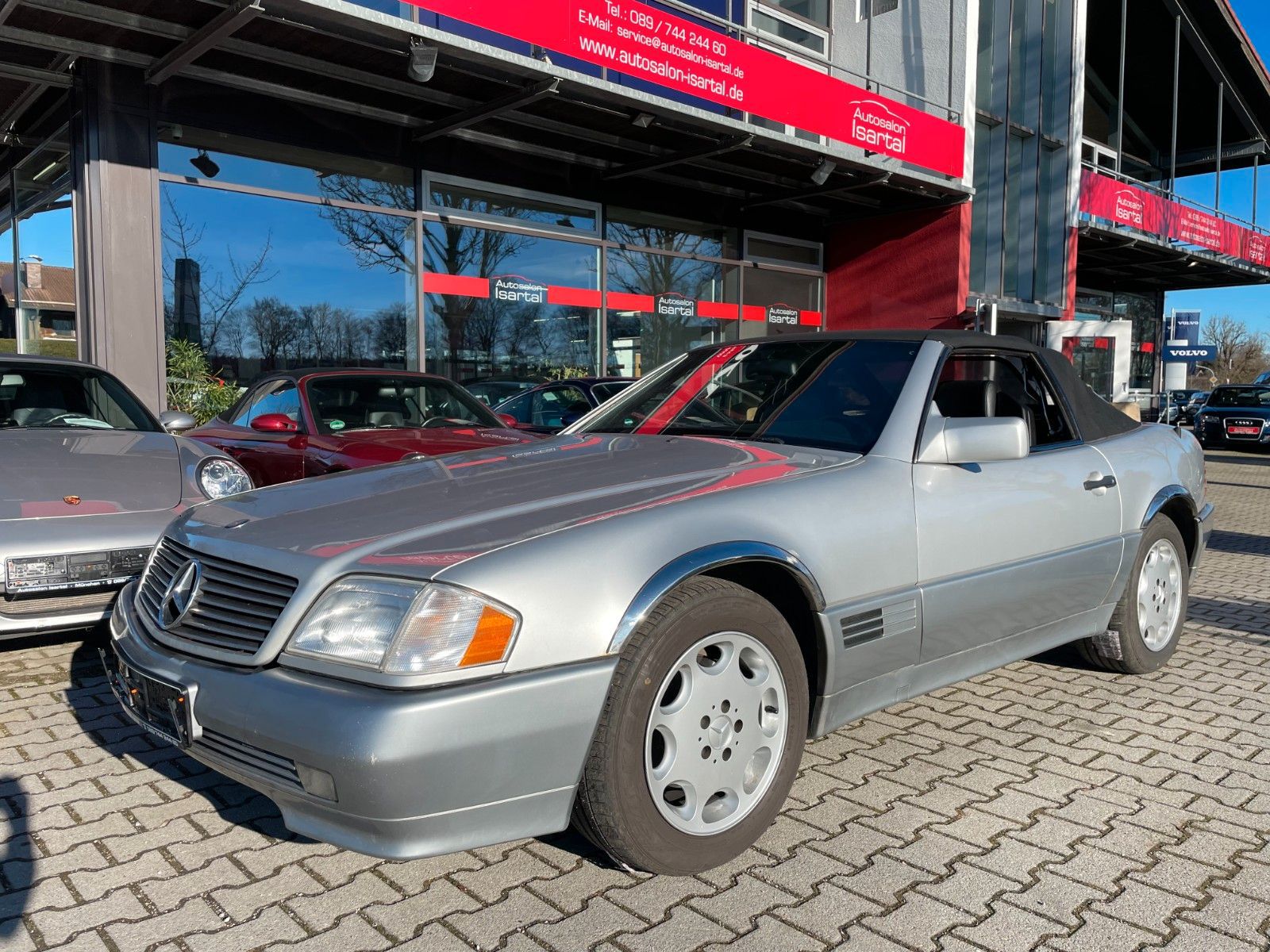 MERCEDES-BENZ SL 320 Autom. - 2. dt. Hd., MB-Scheckheft