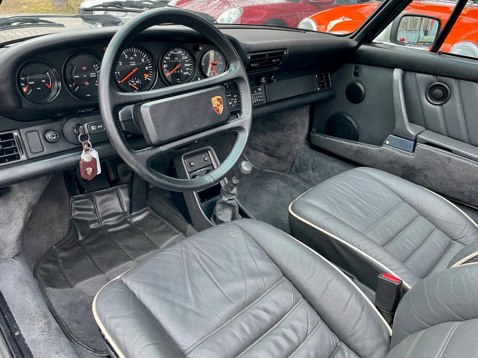 PORSCHE 930 911  turbo Cabrio - 5-Gg. - orig. Slantnose !