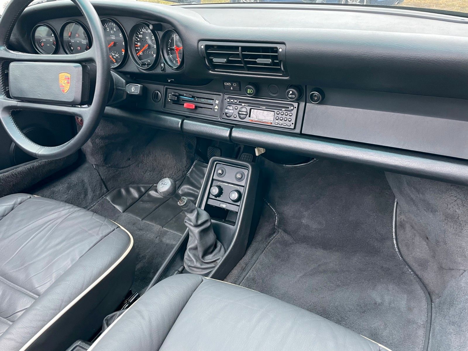PORSCHE 930 911  turbo Cabrio - 5-Gg. - orig. Slantnose !
