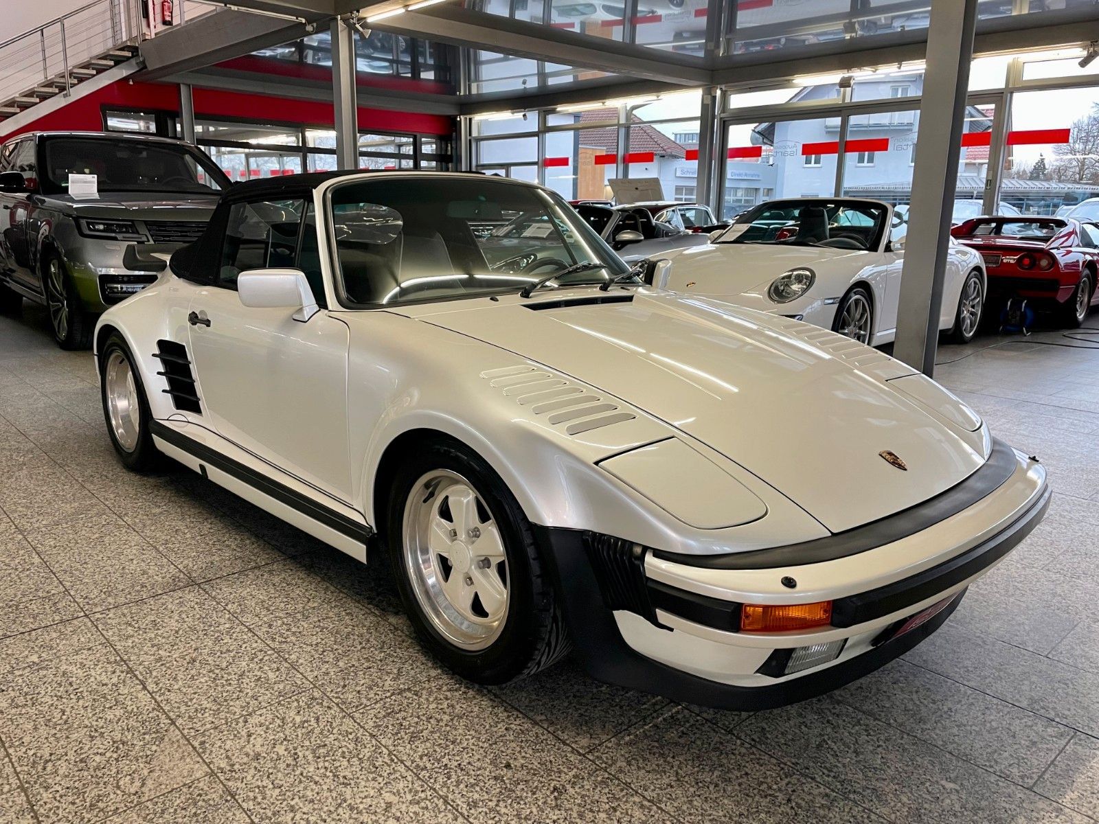 PORSCHE 930 911  turbo Cabrio - 5-Gg. - orig. Slantnose !