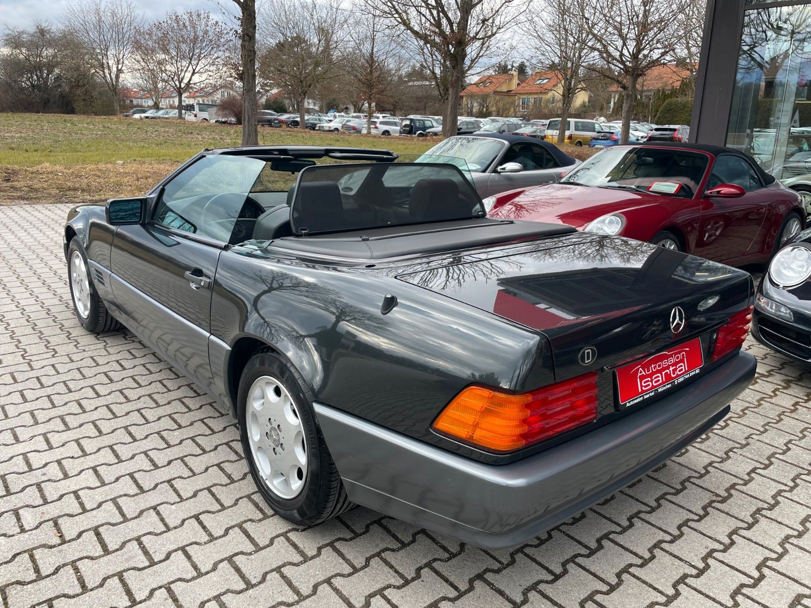 MERCEDES-BENZ SL 500 -1.Hd.-dt.Auto- 64tkm! - gr. KD neu