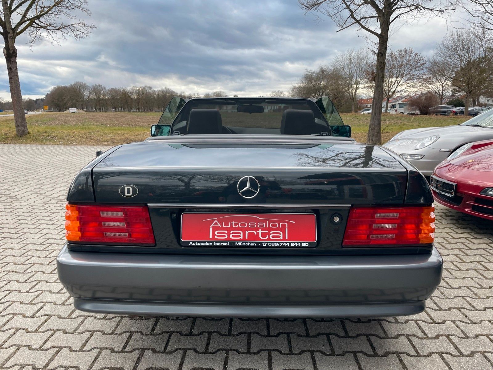 MERCEDES-BENZ SL 500 -1.Hd.-dt.Auto- 64tkm! - gr. KD neu