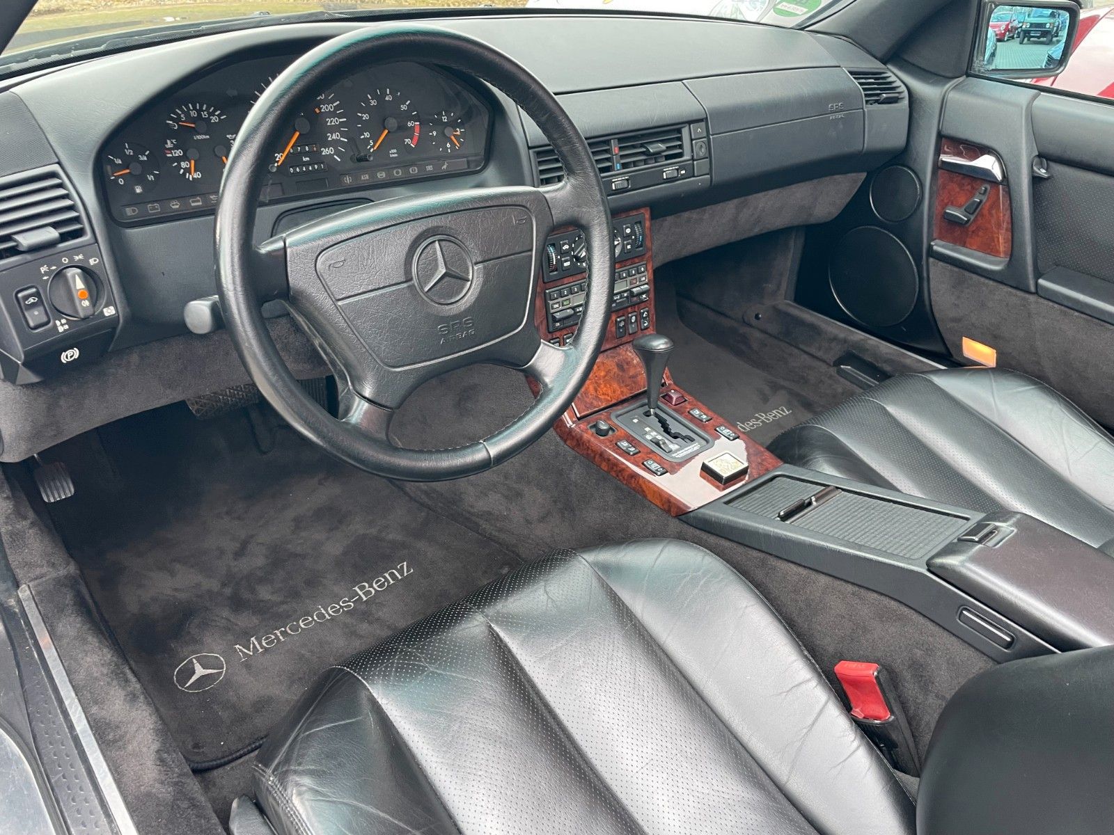 MERCEDES-BENZ 500 SL- 1.Hd.-dt.Auto- 64tkm! - gr. KD neu