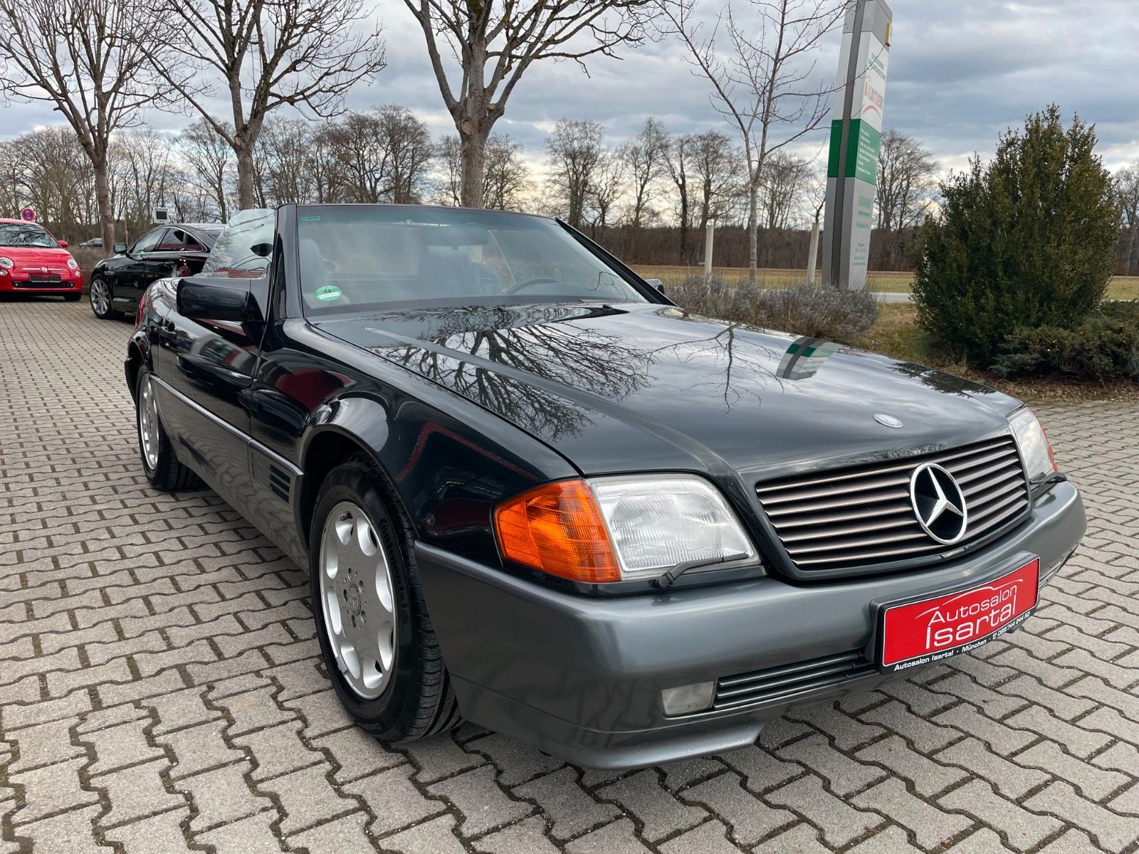 MERCEDES-BENZ 500 SL- 1.Hd.-dt.Auto- 64tkm! - gr. KD neu