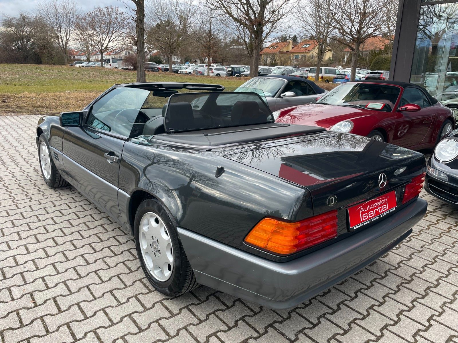MERCEDES-BENZ 500 SL- 1.Hd.-dt.Auto- 64tkm! - gr. KD neu