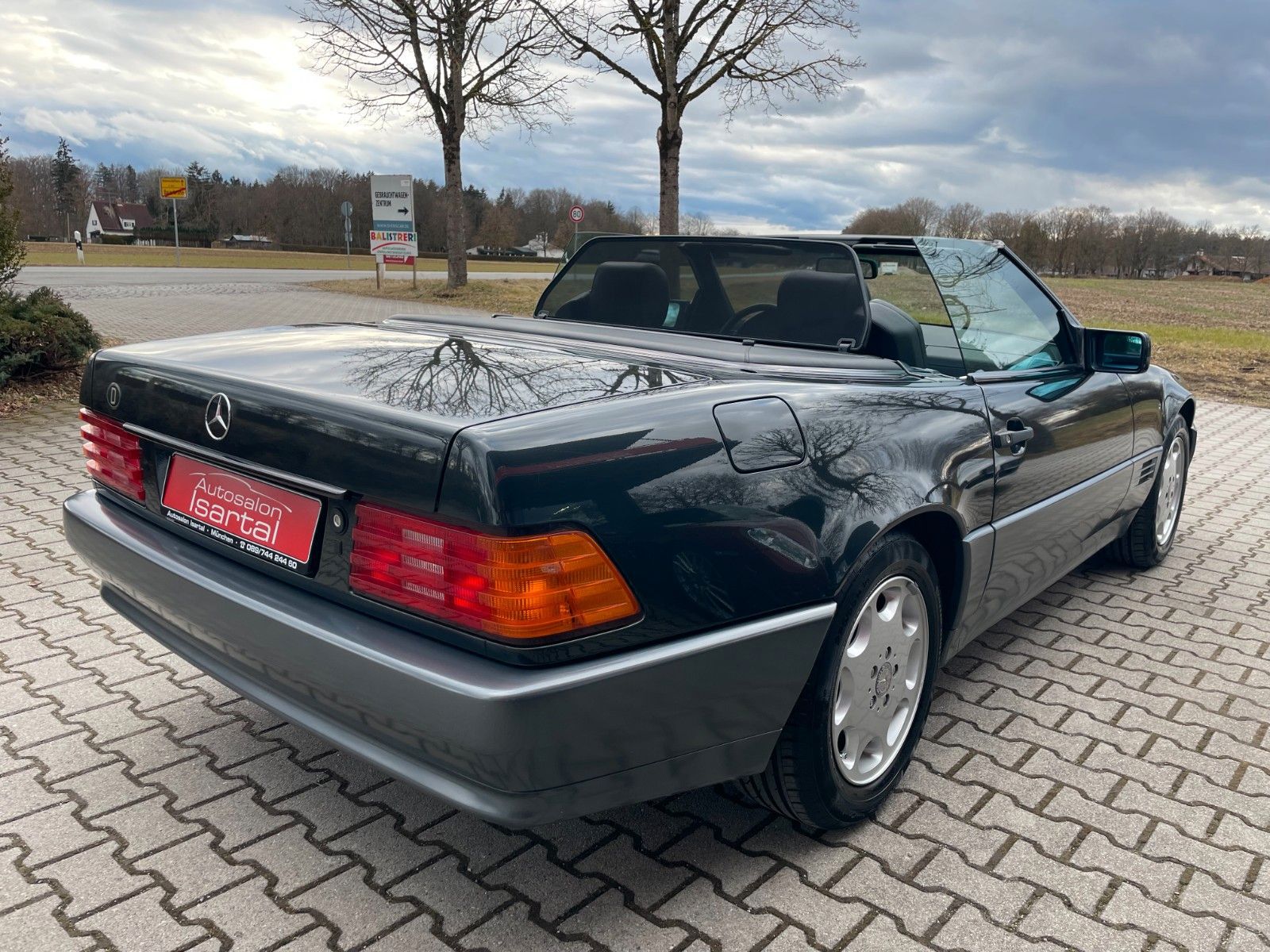MERCEDES-BENZ 500 SL- 1.Hd.-dt.Auto- 64tkm! - gr. KD neu