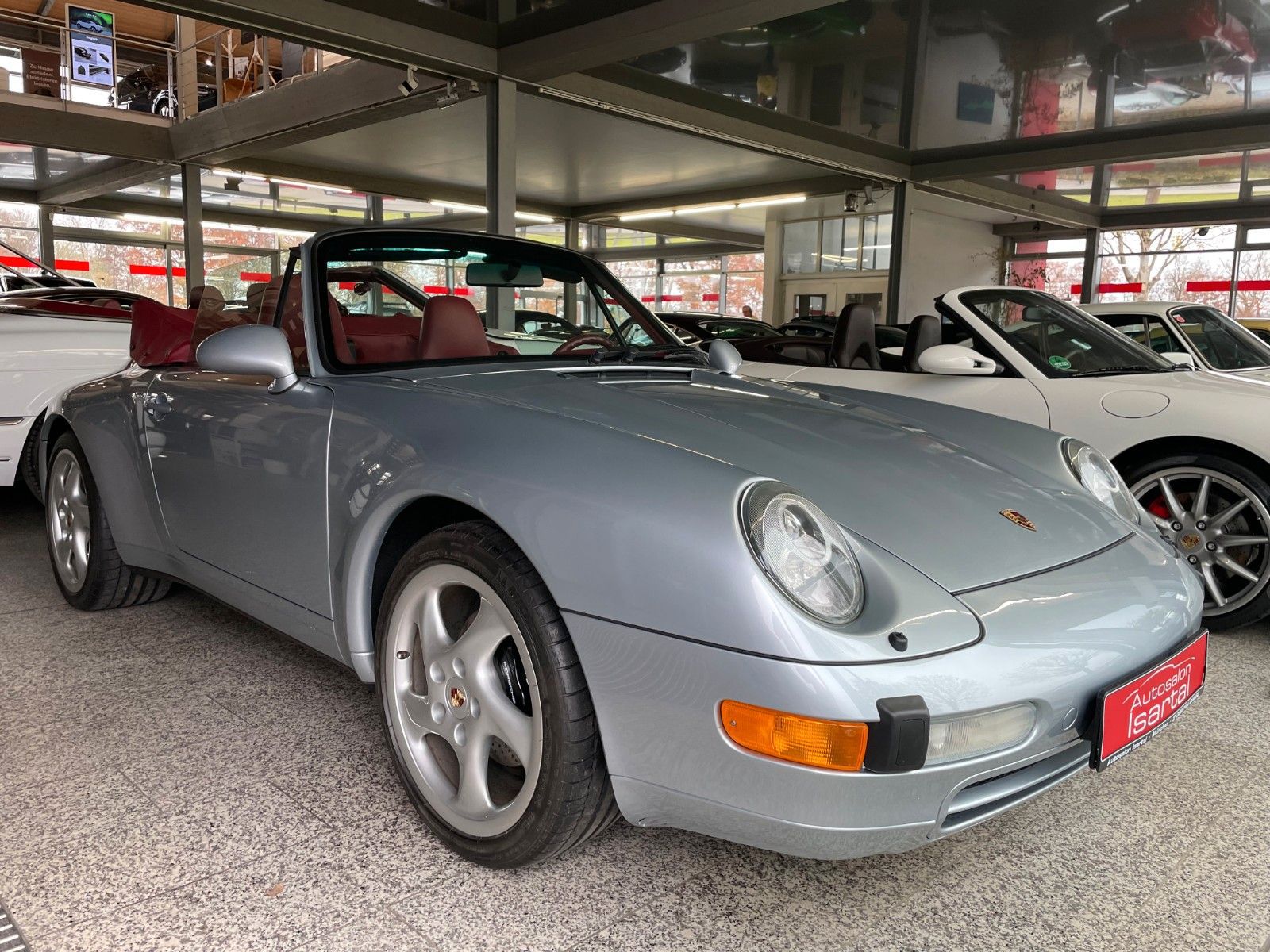 PORSCHE 911 Urmodell 993 Carrera 2 Cabrio - 6-Gg. - orig. 5tkm!!