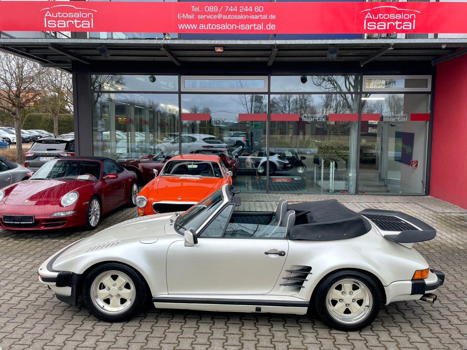 PORSCHE 911 Urmodell 911 930 turbo Cabrio - 5-Gg. - orig. Slantnose