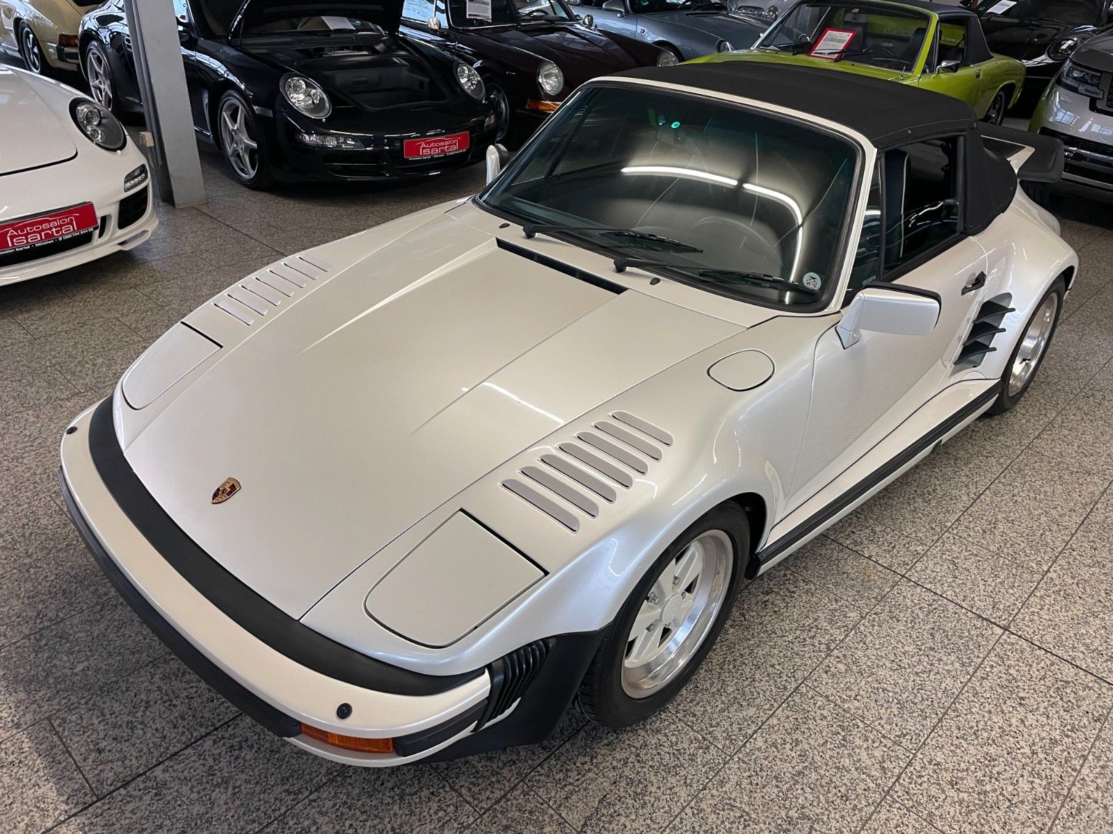 PORSCHE 911 Urmodell 911 930 turbo Cabrio - 5-Gg. - orig. Slantnose