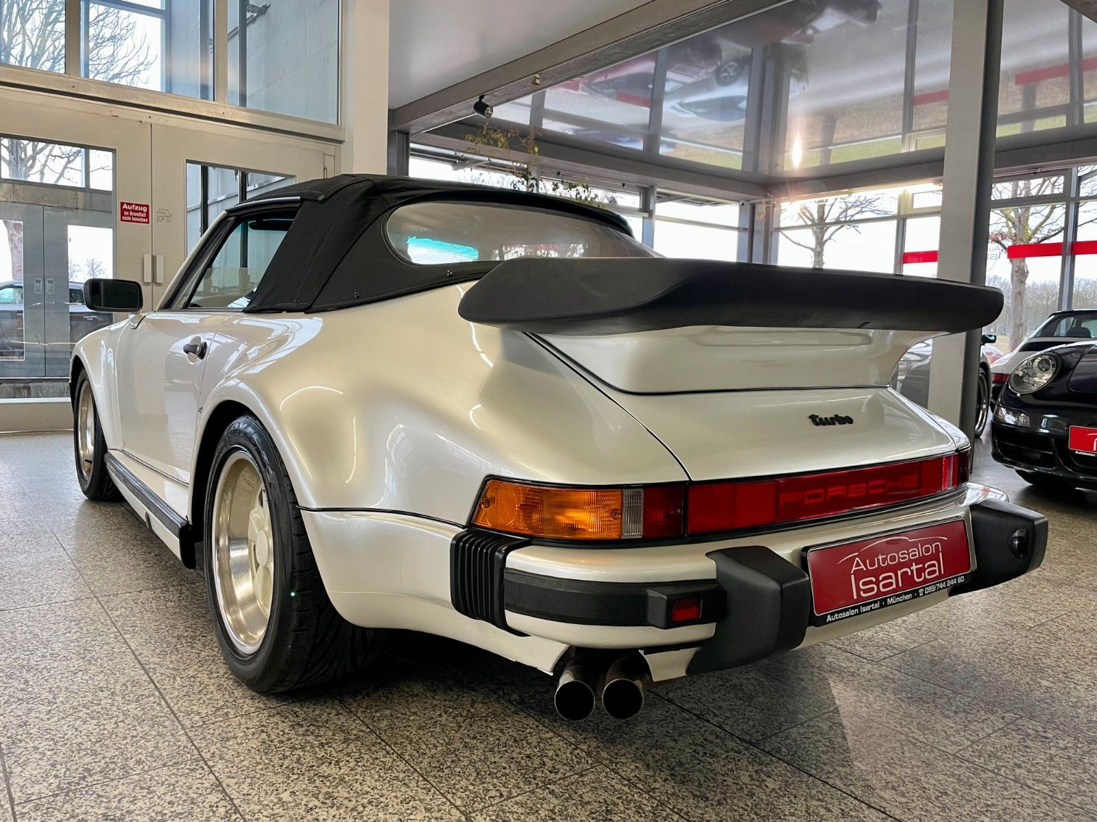 PORSCHE 911 Urmodell 911 930 turbo Cabrio - 5-Gg. - orig. Slantnose