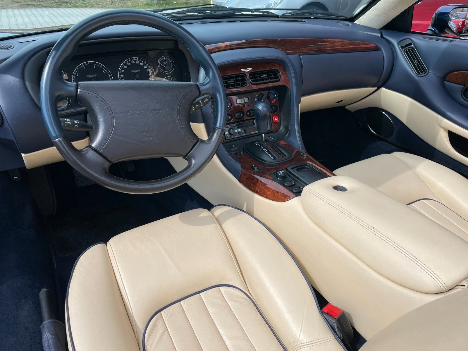 ASTON MARTIN DB7 Volante -dt.- 1.Hd. - AM Serviceheft- TOP
