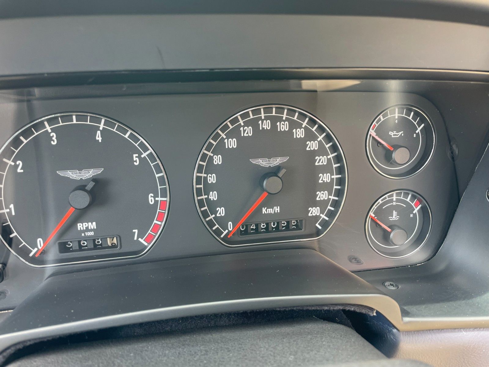 ASTON MARTIN DB7 Volante -dt.- 1.Hd. - AM Serviceheft- TOP