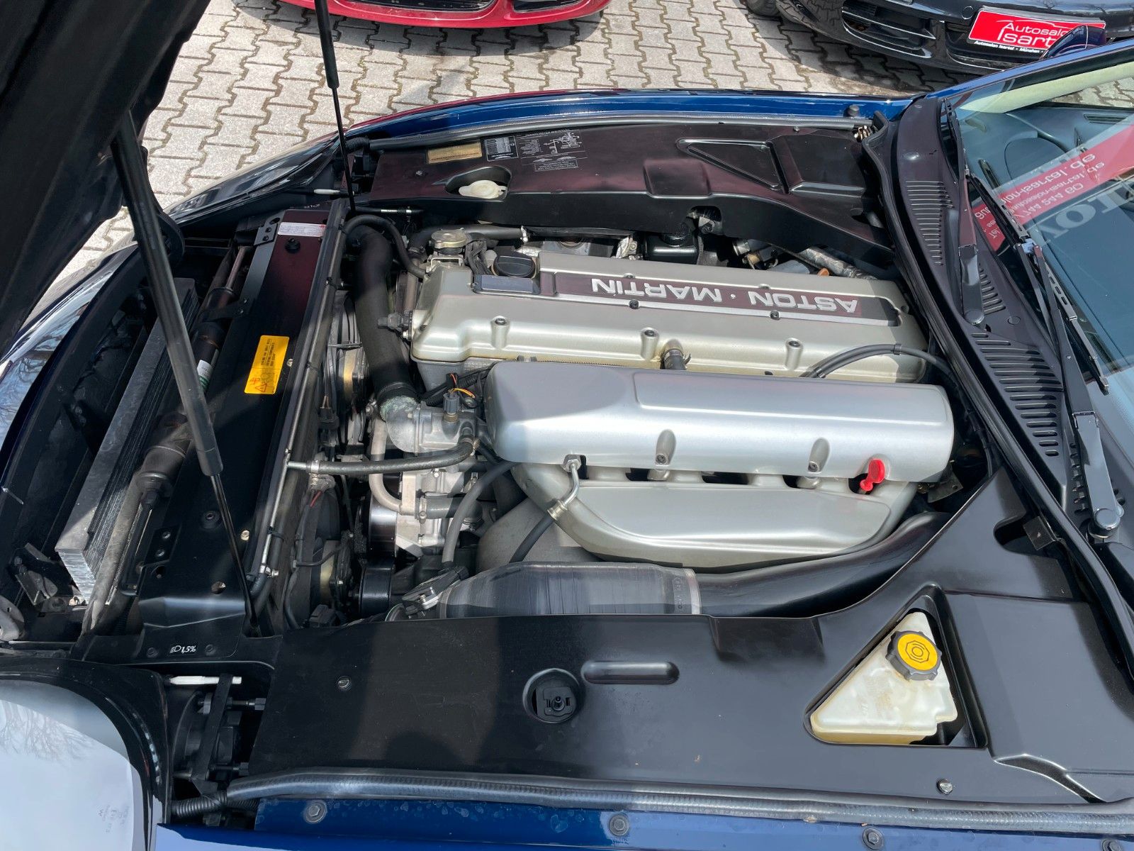 ASTON MARTIN DB7 Volante -dt.- 1.Hd. - AM Serviceheft- TOP