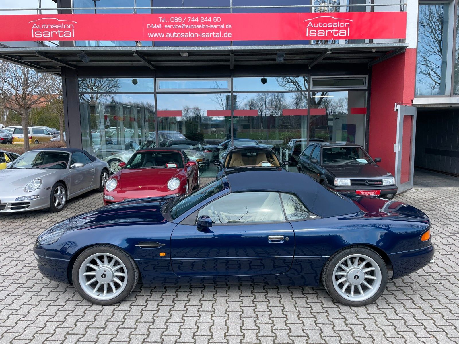ASTON MARTIN DB7 Volante -dt.- 1.Hd. - AM Serviceheft- TOP