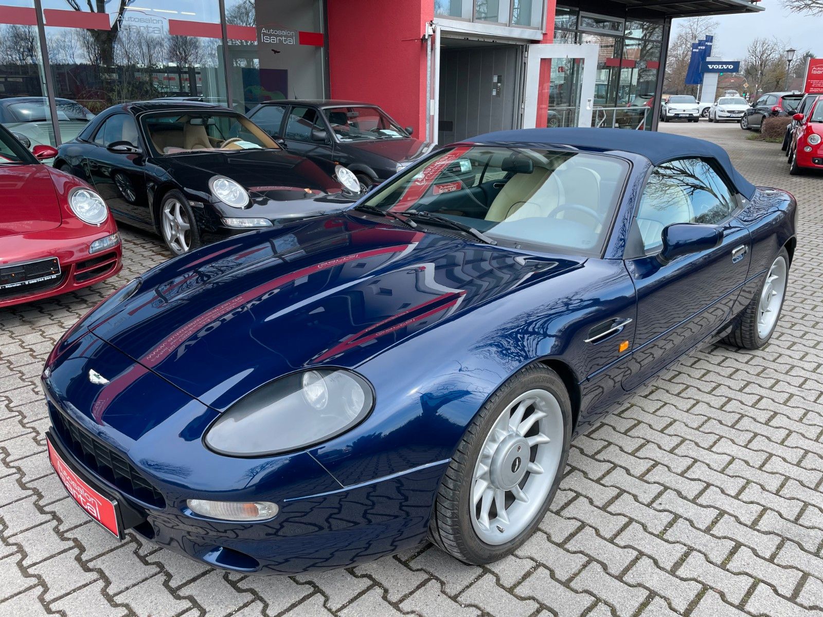 ASTON MARTIN DB7 Volante -dt.- 1.Hd. - AM Serviceheft- TOP