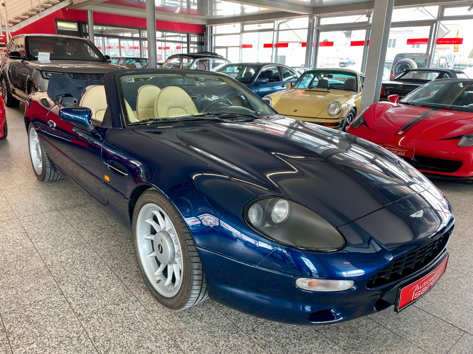 ASTON MARTIN DB7 Volante -dt.- 1.Hd. - AM Serviceheft- TOP