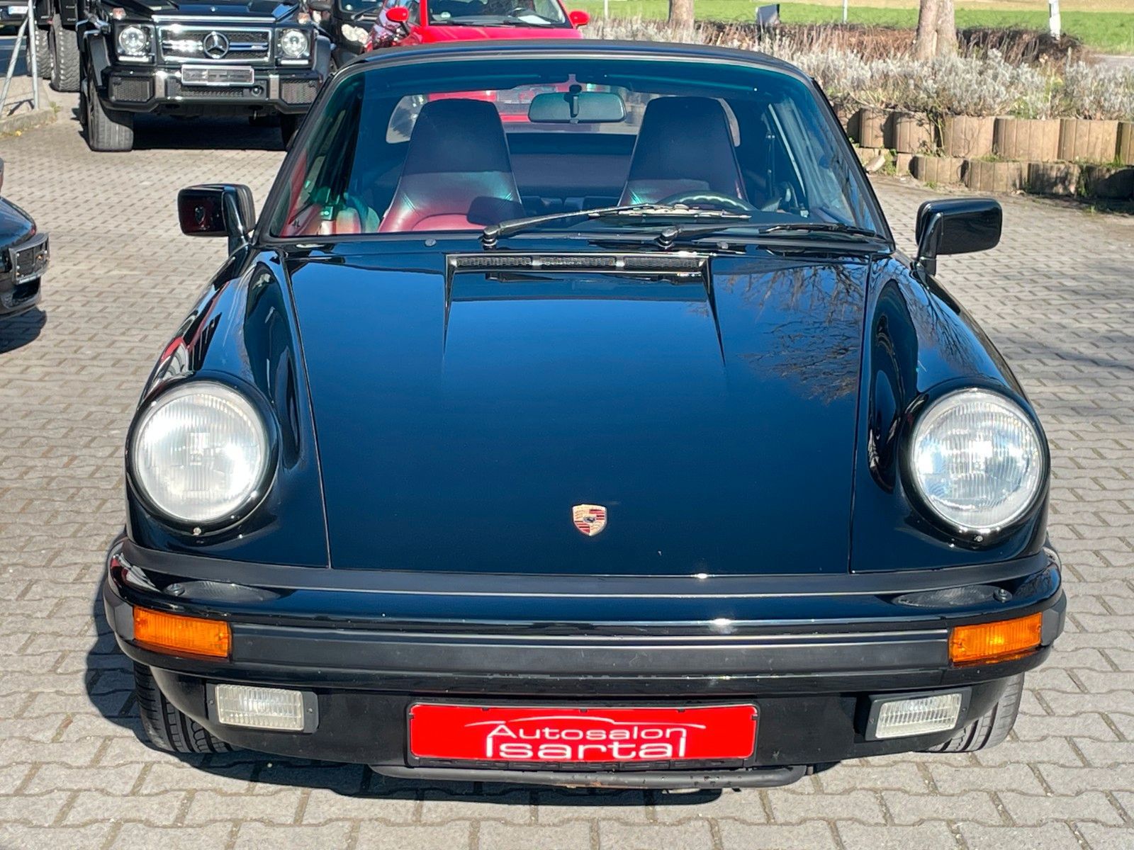 PORSCHE 911 Urmodell 911 3.2 Cabrio, dt. Mod.89, Klima, KD-Heft- TOP